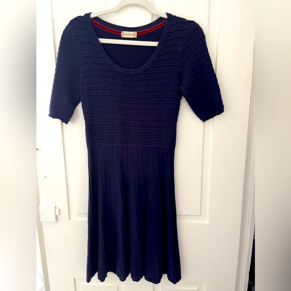 Navy Sweater Mini Dress - Altar’d State